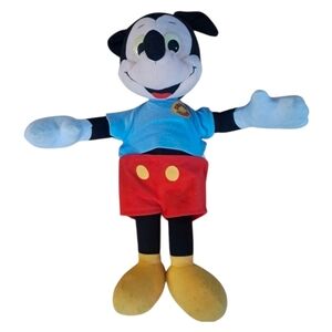 Vintage 1988 Playskool Talking Mickey Mouse Plush Toy